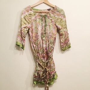 tunic top from barcelona, spain